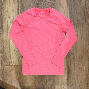 Figs Bright Pink Seamless Underscrub Top